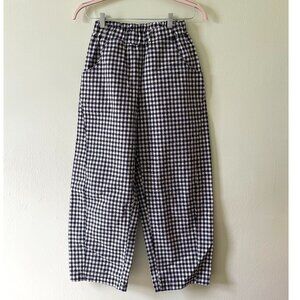 Le Bonne Shoppe Blue Gingham Arc Pants
